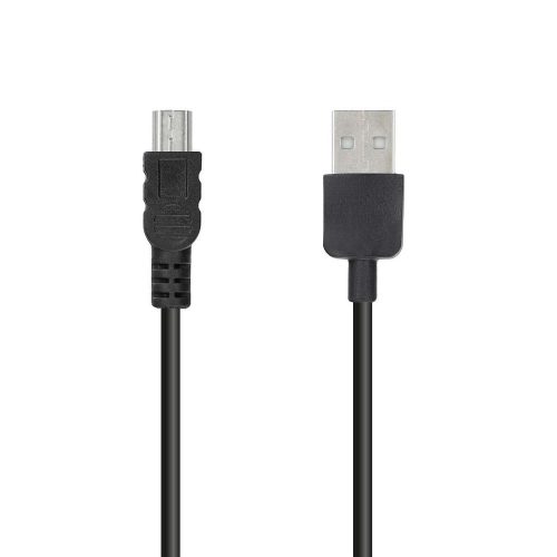 Mini USB adat- és töltőkábel 3m fekete