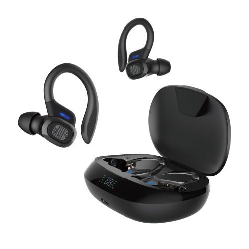 Devia Pop1 TWS vezeték nélküli Bluetooth fülhallgató fekete