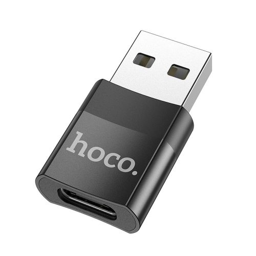 Hoco UA17 USB A - Type C OTG adapter fekete
