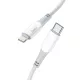 Hoco X70 Ferry Type C - iPhone Lightning adat- és töltőkábel PD 20W 1m fehér