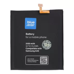   Samsung Galaxy A40 Blue Star Premium akkumulátor 3100mAh Li-Ion