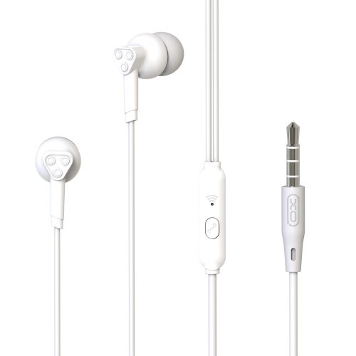 XO EP33 fülhallgató 3,5mm-es jack csatlakozós fehér