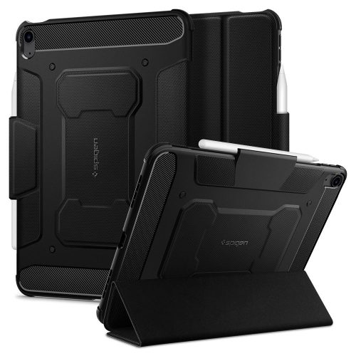 iPad Air 4 2020 Spigen Rugged Armor Pro hátlap tok fekete
