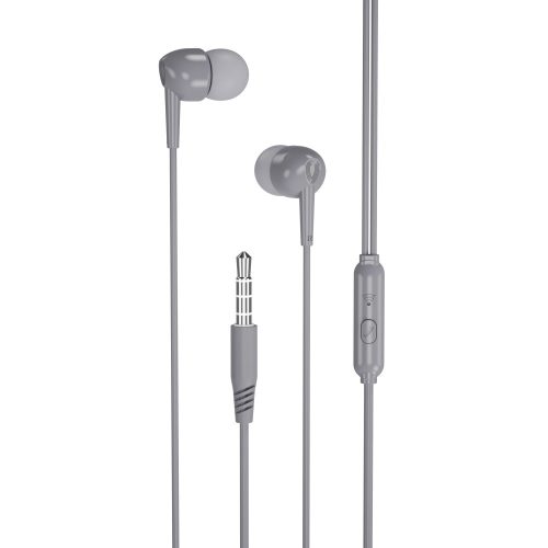 XO EP37 fülhallgató 3,5mm-es jack csatlakozós szürke