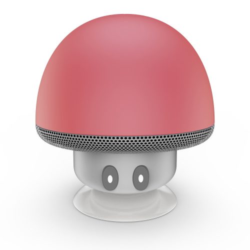 Setty Mushroom vezeték nélküli Bluetooth hangszóró piros