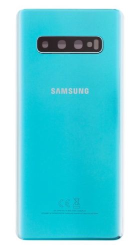 Samsung Galaxy S10 Plus akkufedél - zöld, gyári
