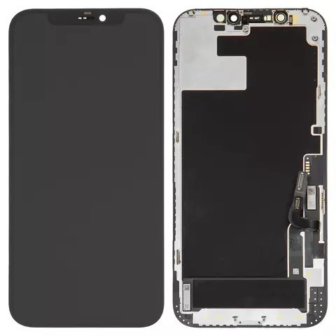 iPhone 12 / 12 Pro komplett LCD kijelző érintőpanellel Hard oled