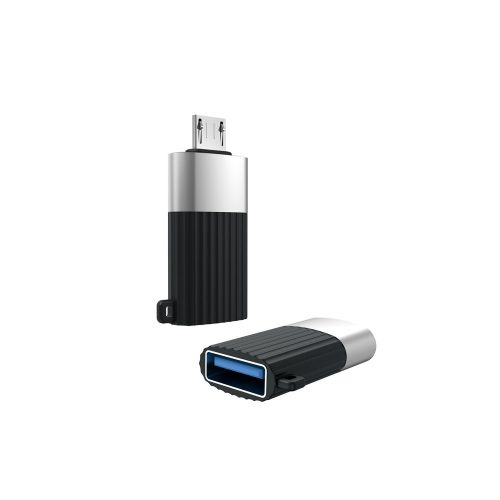 XO NB149-G USB - Micro USB OTG adapter fekete