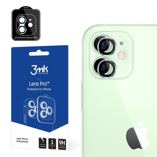 iPhone 12 Pro Max 3MK Lens Protection Pro kamera lencse védő edzett üvegfólia