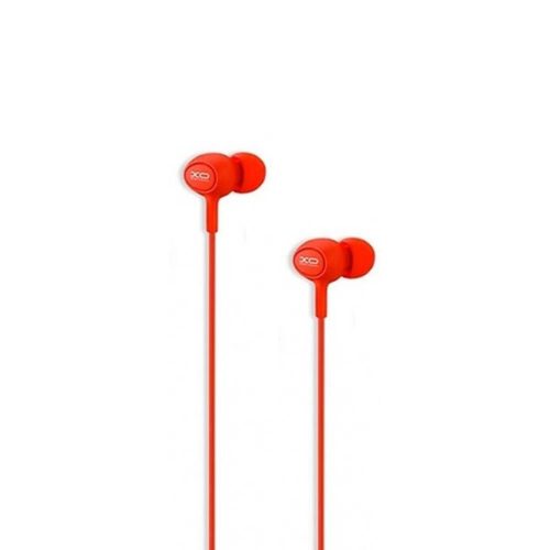 Fülhallgató (sztereó headset) 3,5 mm jack csatlakozós XO S6 piros