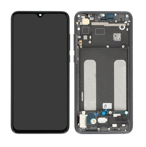 Xiaomi Mi 9 Lite komplett LCD kijelzővédő érintőpanellel fekete