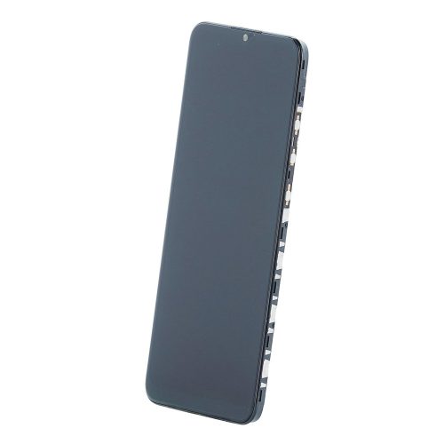 Samsung Galaxy A02S A025F komplett LCD kijelzővédő érintőpanellel fekete