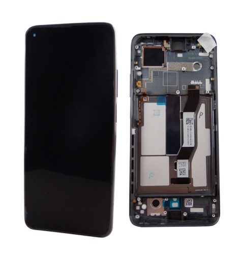 Xiaomi MI 10T / 10T Pro 5G komplett LCD kijelzővédő érintőpanellel fekete