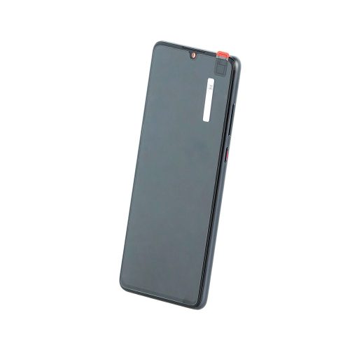 Huawei P30 ELE-L09/ELE-L29 New Edition komplett LCD kijelzővédő érintőpanellel fekete