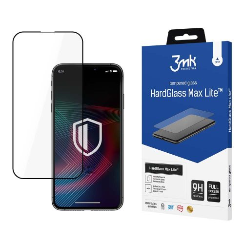 iPhone 14 Pro Max 6,7" 3MK HardGlass Max Lite edzett üvegfólia