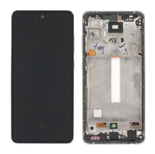 Samsung Galaxy A52 A525/A526 komplett LCD kijelzővédő érintőpanellel fehér
