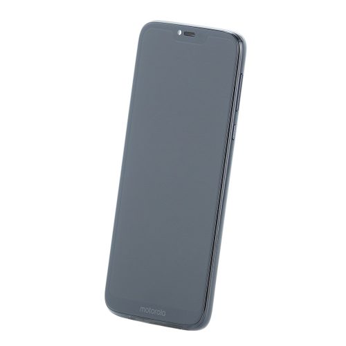 Motorola Moto G7 Power XT1955 5D68C13152 5D68C13152PW komplett LCD kijelző érintőpanellel, kijelző kerettel fekete