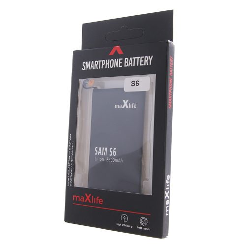 Samsung Galaxy S6 Maxlife akkumulátor EB-BG920ABE 2600mAh