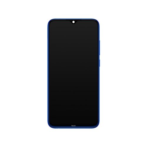 Xiaomi Redmi Note 8 komplett LCD kijelző érintőpanellel, kijelző kerettel kék