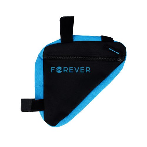 Forever Outdoor FB-100 bicikivázra rögzíthető táska fekete-kék