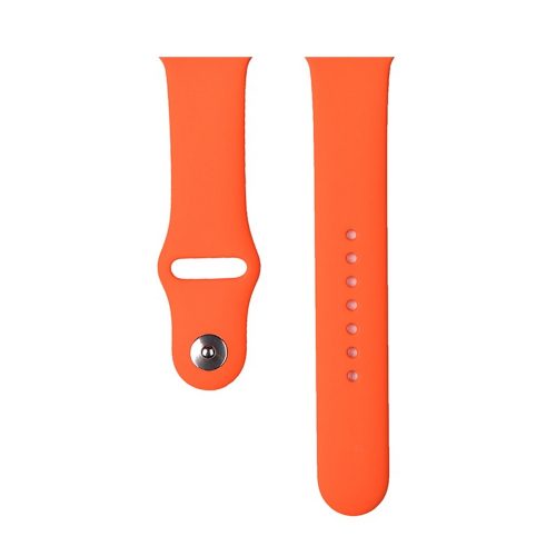 Apple Watch 44mm / 42mm Devia Deluxe Sport szíj narancssárga