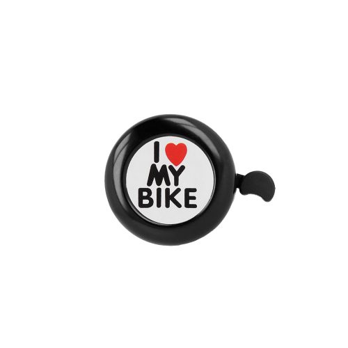 "I love my bike" biciklicsengő fekete
