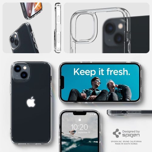 Spigen Ultra Hybrid Apple iPhone 14 Frost Clear tok, átlátszó