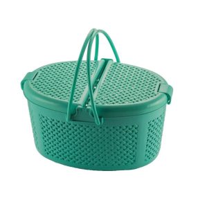 Zárható ovális piknik kosár, POLISH PRODUCT
