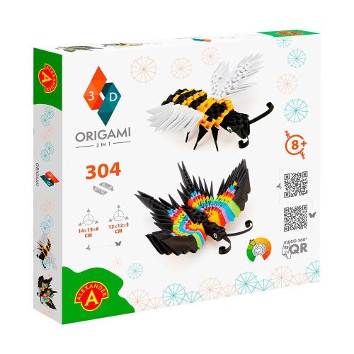 Alexander, Origami 3D - 2in1 Pillangó, Méhecske