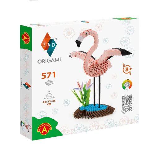 Alexander, Origami 3D - Flamingó