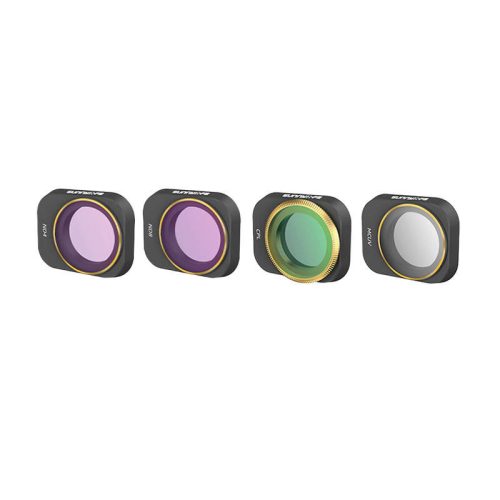Sunnylife 4 féle szűrő lencse (UV+CPL+ND4+ND8) DJI Mini 3 Pro-hoz (MM3-FI418)