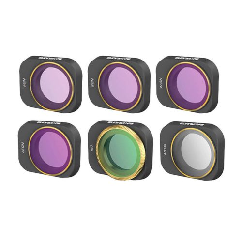 Sunnylife 6 féle szűrő lencse UV+CPL+ND 4/8/16/32 DJI Mini 3 Pro-hoz (MM3-FI419)