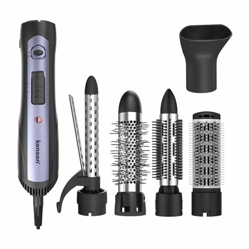 Kensen 5-in-1 hair dryer-brush with ionization