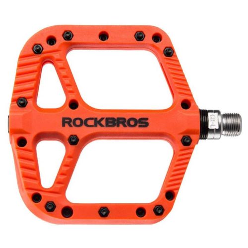 Rockbros 2018-12AOR Platform Pedals (Orange)
