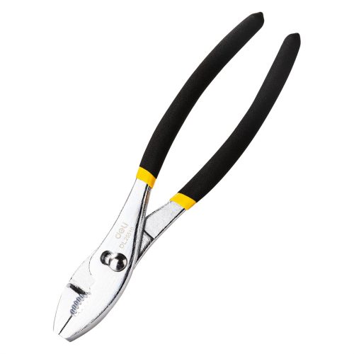 Deli Tools EDL25510 'slip-joint' fogó 10" (fekete / sárga)