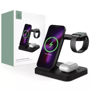 TECH-PROTECT A11 3IN1 WIRELESS CHARGER BLACK