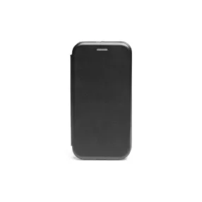 ÍVELT MÁGNESES NOTESZ TOK HUAWEI Y5P / HONOR 9S FEKETE