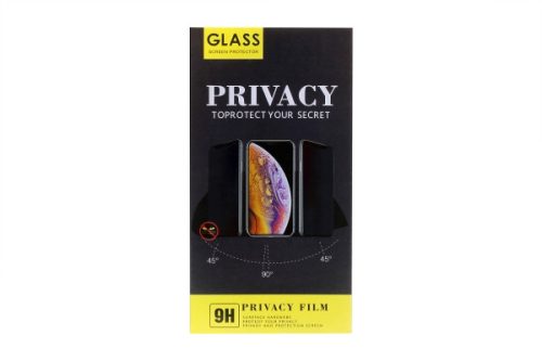FULL COVER PRIVACY IPHONE 12 PRO MAX 6.7 FÓLIA FEKETE