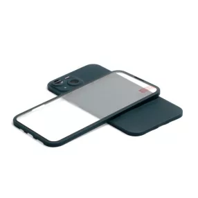 360 FULL BODY IPHONE 13 6.1 TPU TOK + ÜVEGFÓLIA KÉK