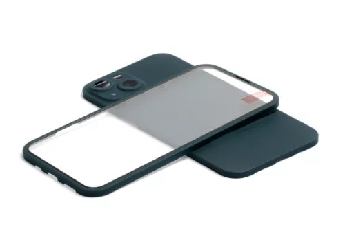 360 FULL BODY IPHONE 13 6.1 TPU TOK + ÜVEGFÓLIA KÉK