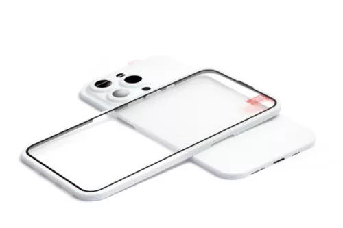 360 FULL BODY IPHONE 13 PRO 6.1 TPU TOK + ÜVEGFÓLIA FEHÉR