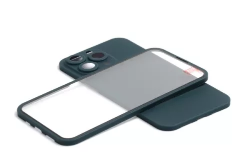 360 FULL BODY IPHONE 13 PRO 6.1 TPU TOK + ÜVEGFÓLIA KÉK