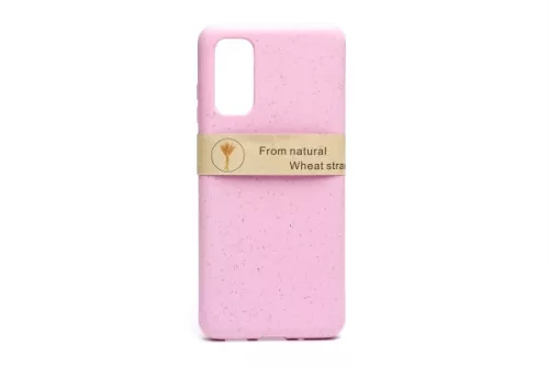 ECO2 ZEROWASTE SAMSUNG GALAXY S20 G980F TERMÉSZETES ALAPANYAGÚ TOK RÓZSASZÍN