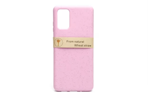 ECO2 ZEROWASTE SAMSUNG GALAXY S20 PLUS G985F TERMÉSZETES ALAPANYAGÚ TOK RÓZSASZÍN