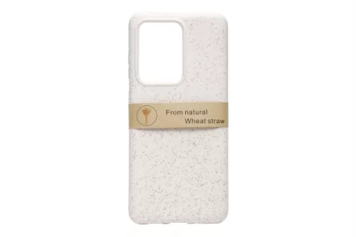 ECO2 ZEROWASTE SAMSUNG GALAXY S20 ULTRA G988F TERMÉSZETES ALAPANYAGÚ TOK FEHÉR