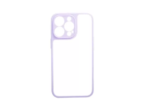 IPHONE 13 MINI 5.4 ÁTLÁTSZÓ 0,38MM MATT TPU TOK LILA