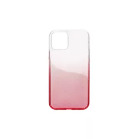   SZÍNÁTMENETES CSILLOGÓS TPU TOK IPHONE 12 PRO MAX 6.7 PIROS