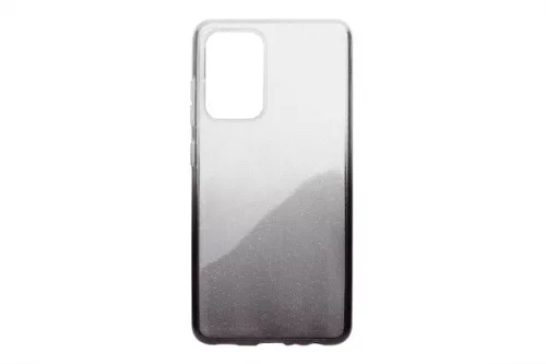 SZÍNÁTMENETES CSILLOGÓS TPU TOK SAMSUNG GALAXY A53 5G A536B FEKETE