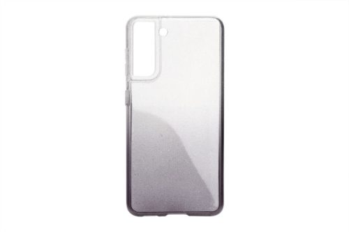 SZÍNÁTMENETES CSILLOGÓS TPU TOK SAMSUNG GALAXY S21 FE G990B FEKETE