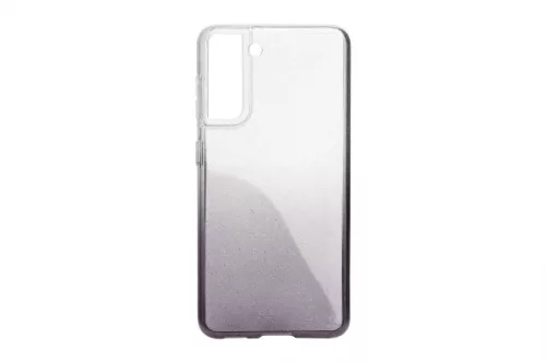 SZÍNÁTMENETES CSILLOGÓS TPU TOK SAMSUNG GALAXY S21 FE G990B FEKETE